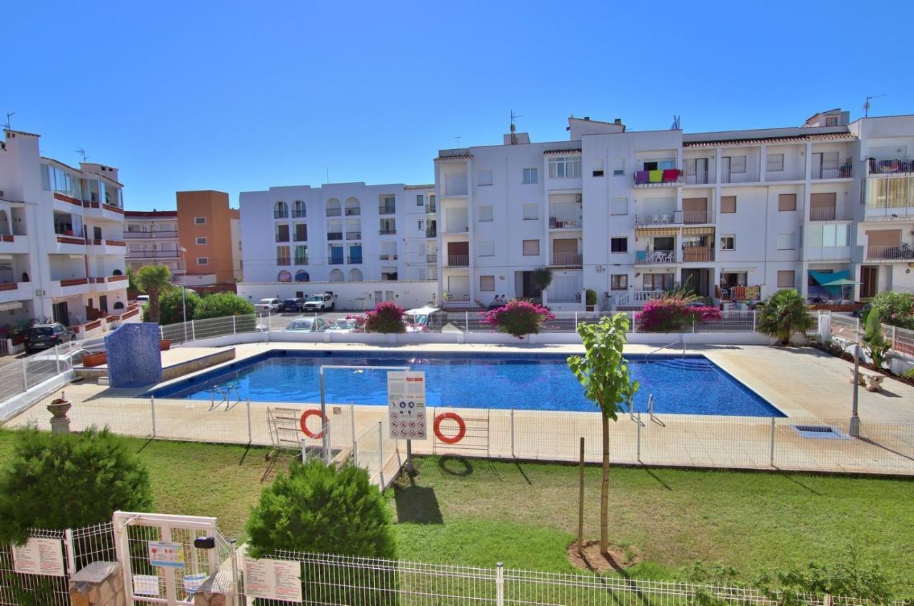 엠푸리아브라바 Apartamento Welcs -013- Con Terraza Y Piscina 아파트 외부 사진